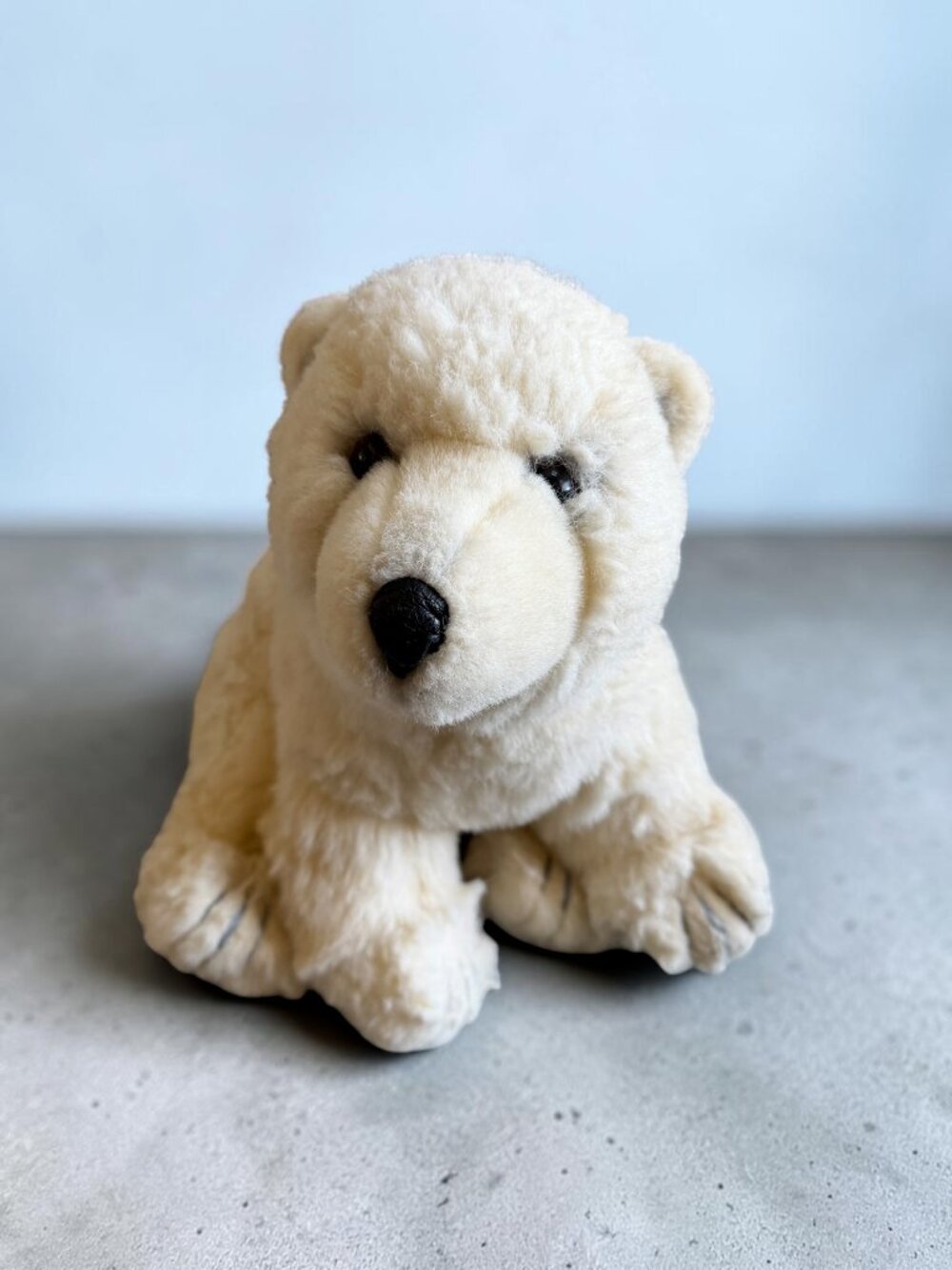 RARE VINTAGE Dakin 1989 polar bear plush 14"
